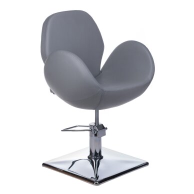 Krzesło fryzjerskie PROFESSIONAL HAIRDRESSING CHAIR ALTO AMSTERDAM GREY