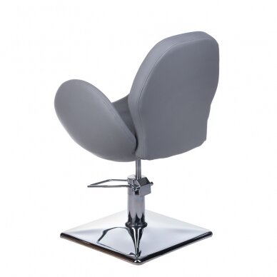 Krzesło fryzjerskie PROFESSIONAL HAIRDRESSING CHAIR ALTO AMSTERDAM GREY 2