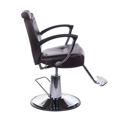 Парикмахерское кресло PROFESSIONAL BARBER CHAIR HEKTOR BRUSSEL BROWN 2 Парикмахерское кресло PROFESSIONAL BARBER CHAIR HEKTOR BRUSSEL BROWN 2