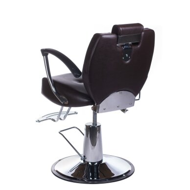 Парикмахерское кресло PROFESSIONAL BARBER CHAIR HEKTOR BRUSSEL BROWN 7 Парикмахерское кресло PROFESSIONAL BARBER CHAIR HEKTOR BRUSSEL BROWN 7