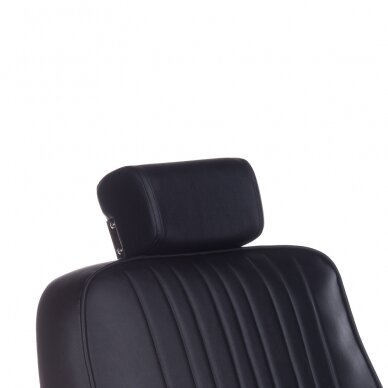 Frizieru krēsls PROFESSIONAL BARBER CHAIR HOMER BLACK 4