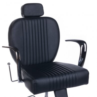 Hairdressing chair PROFESSIONAL BARBER CHAIR OLAF BLACK 3