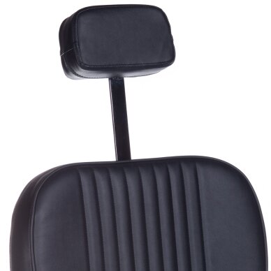 Kirpyklos kėdė PROFESSIONAL BARBER CHAIR OLAF BLACK 4 Kirpyklos kėdė PROFESSIONAL BARBER CHAIR OLAF BLACK 4