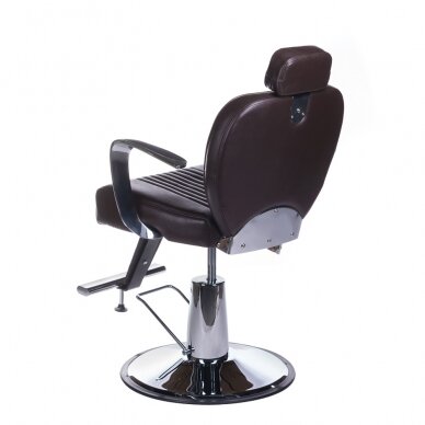 Krzesło barberski PROFESSIONAL BARBER CHAIR OLAF BROWN 7