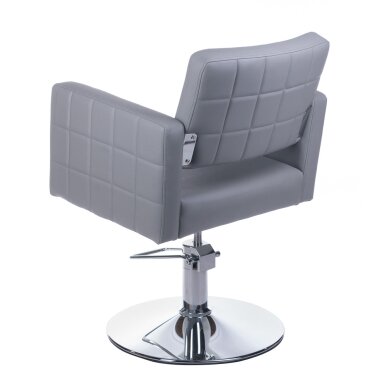 Парикмахерское кресло PROFESSIONAL HAIRDRESSING CHAIR ERNESTO ANKARA LIGHT GREY 2 Парикмахерское кресло PROFESSIONAL HAIRDRESSING CHAIR ERNESTO ANKARA LIGHT GREY 2