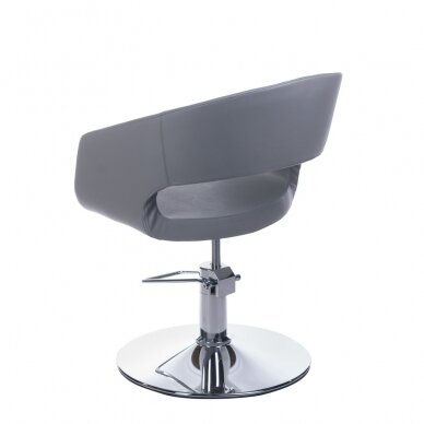Парикмахерское кресло PROFESSIONAL HAIRDRESSING CHAIR PAOLO LIGHT GREY 2