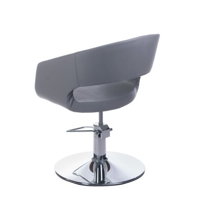 Kirpyklos kėdė PROFESSIONAL HAIRDRESSING CHAIR PAOLO LIGHT GREY 2 Kirpyklos kėdė PROFESSIONAL HAIRDRESSING CHAIR PAOLO LIGHT GREY 2