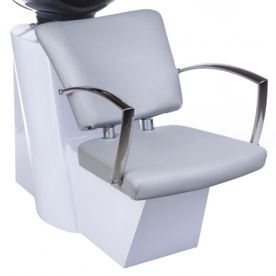 Kirpyklos plautuvė PROFESSIONAL HAIRWASHER LIVIO BRUSSEL LIGHT GREY 2