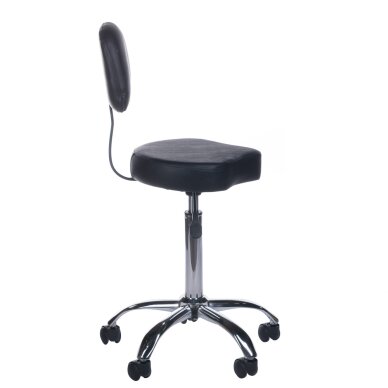 Kosmetoloogiline stool COSMETIC BEAUTY STOOL PRACTIC SHAPE BLACK 1