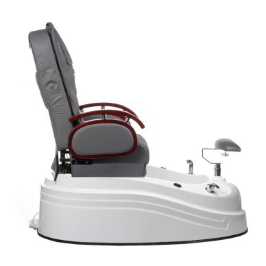 Pedikyyrituoli jalkakylvyllä BR-2307 Grey 4