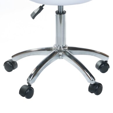 Beautician stool 9920 White 2 Beautician stool 9920 White 2