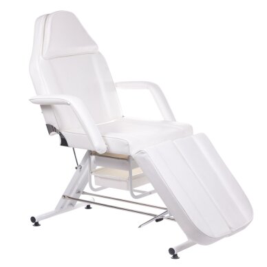 Kosmetoloģijas krēsls CLASSIC PEDI ARMCHAIR WHITE