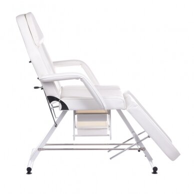 Kosmetoloģijas krēsls CLASSIC PEDI ARMCHAIR WHITE 7