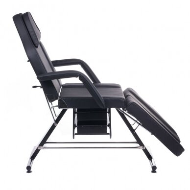 Kosmetoloģijas krēsls CLASSIC PEDI ARMCHAIR BLACK 7