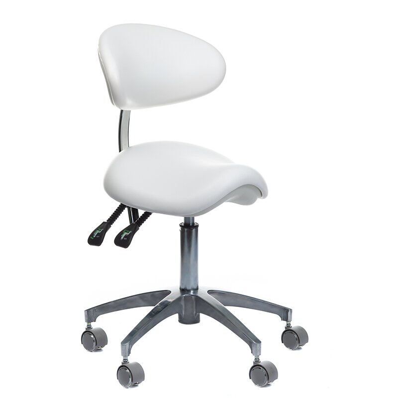 Kosmetoloģijas taburete Medical Stool BD-Y925 White Kosmetoloģijas taburete Medical Stool BD-Y925 White