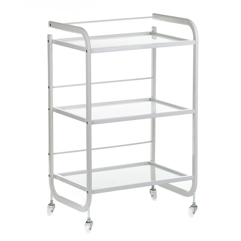 Kosmetologinis vežimėlis PRO 6002 WHITE Kosmetologinis vežimėlis PRO 6002 WHITE