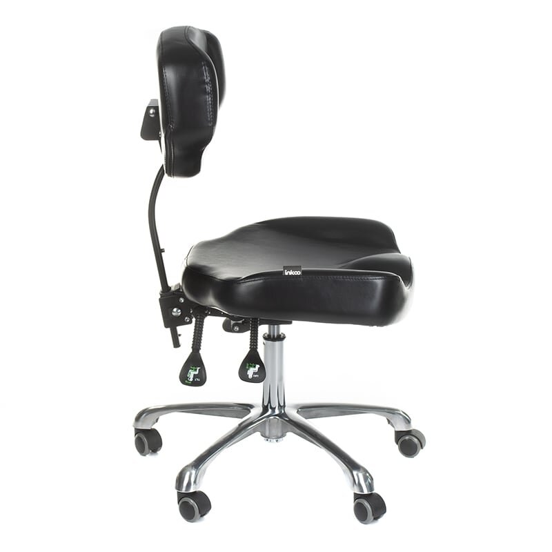 Beautician stool ELMO INKOO BLACK 2 Beautician stool ELMO INKOO BLACK 2