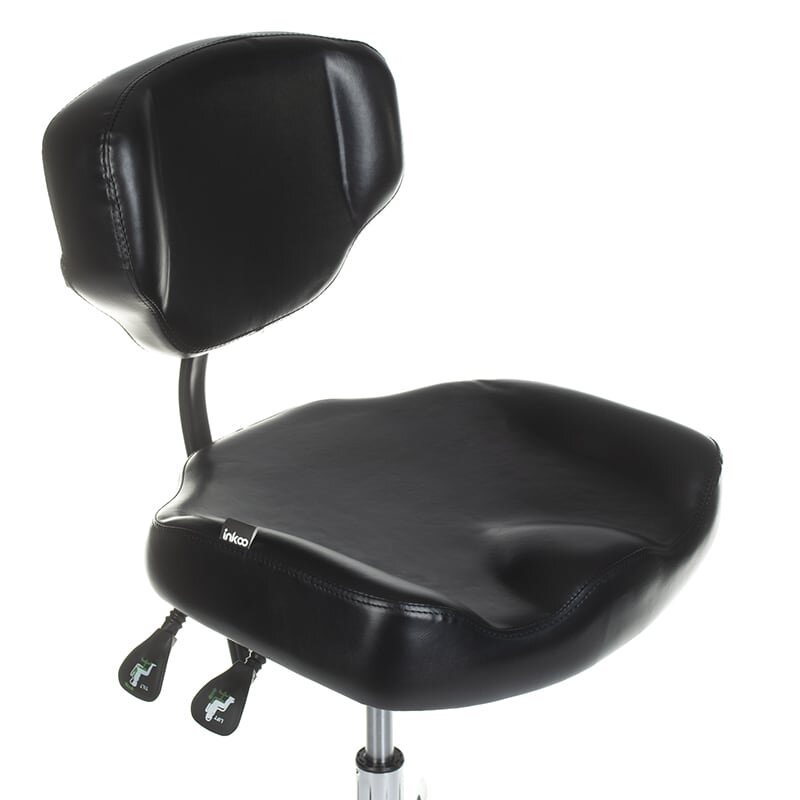 Beautician stool ELMO INKOO BLACK 4 Beautician stool ELMO INKOO BLACK 4