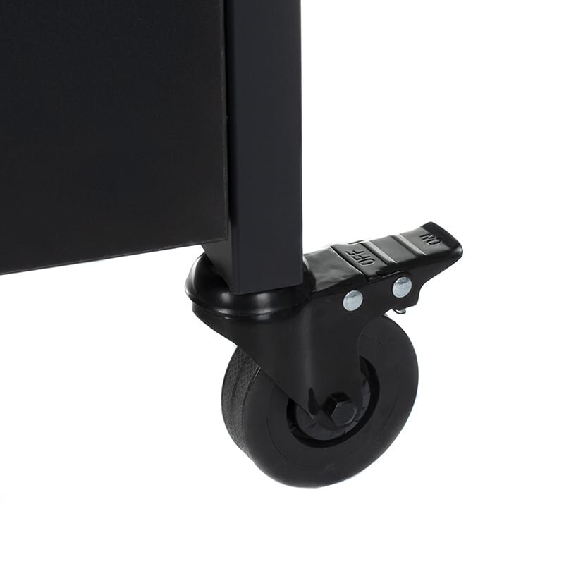 Cosmetology trolley KALEVA INKOO BLACK 2 Cosmetology trolley KALEVA INKOO BLACK 2