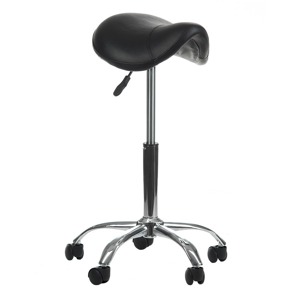 Kosmetologinė meistro kėdutė COSMETIC BEAUTY STOOL SINGLE BLACK 1 Kosmetologinė meistro kėdutė COSMETIC BEAUTY STOOL SINGLE BLACK 1