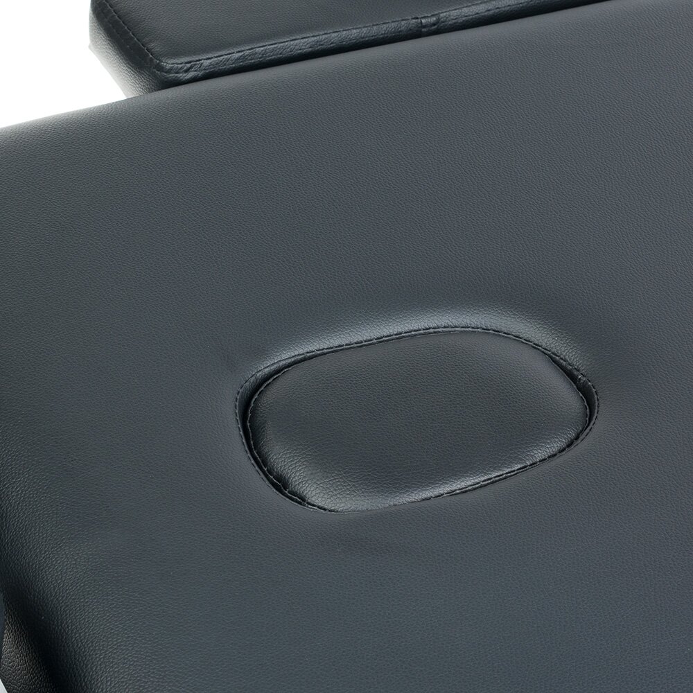 Kokkupandav massaažilaud BEAUTY SYSTEM ALU 2 BLACK 5