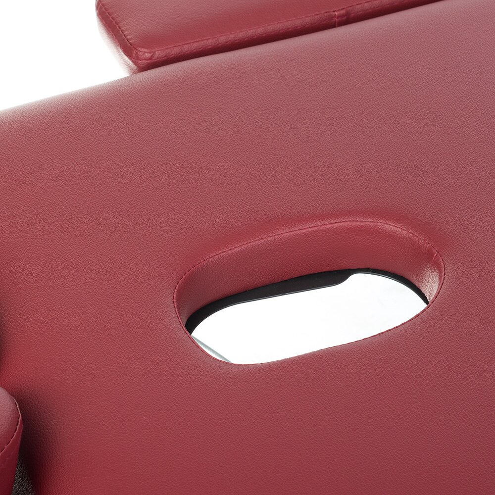 Foldable massage table BEAUTY SYSTEM ALU 2 BURGUND 6 Foldable massage table BEAUTY SYSTEM ALU 2 BURGUND 6