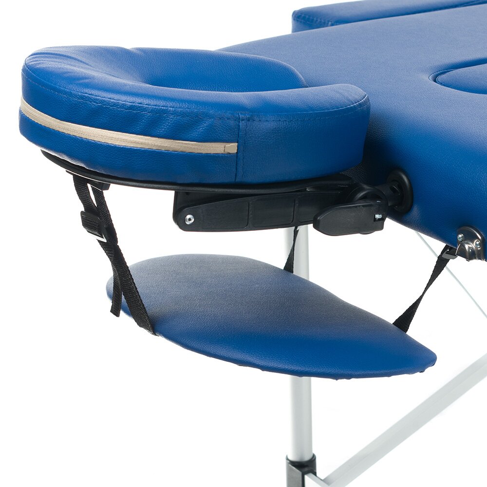 Klappbare Massageliege BEAUTY SYSTEM ALU 2 BLUE 1 Klappbare Massageliege BEAUTY SYSTEM ALU 2 BLUE 1