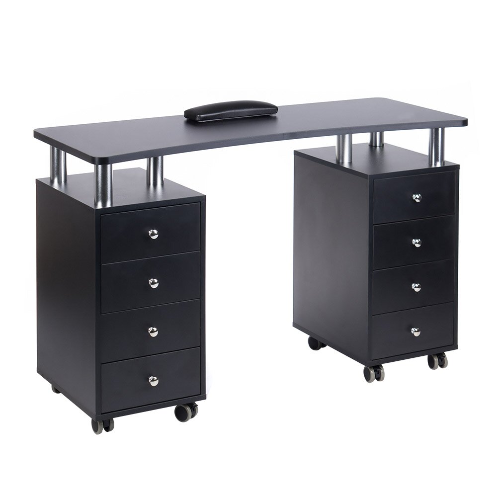 Biurko kosmetyczne MANICURE DESK ESTHETIC BLACK Biurko kosmetyczne MANICURE DESK ESTHETIC BLACK