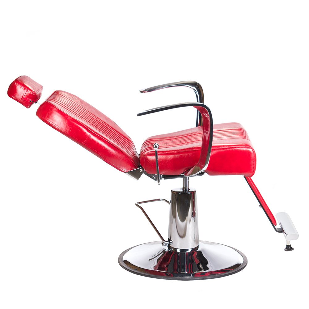 Parturintuoli PROFESSIONAL BARBER CHAIR OLAF RED 1 Parturintuoli PROFESSIONAL BARBER CHAIR OLAF RED 1
