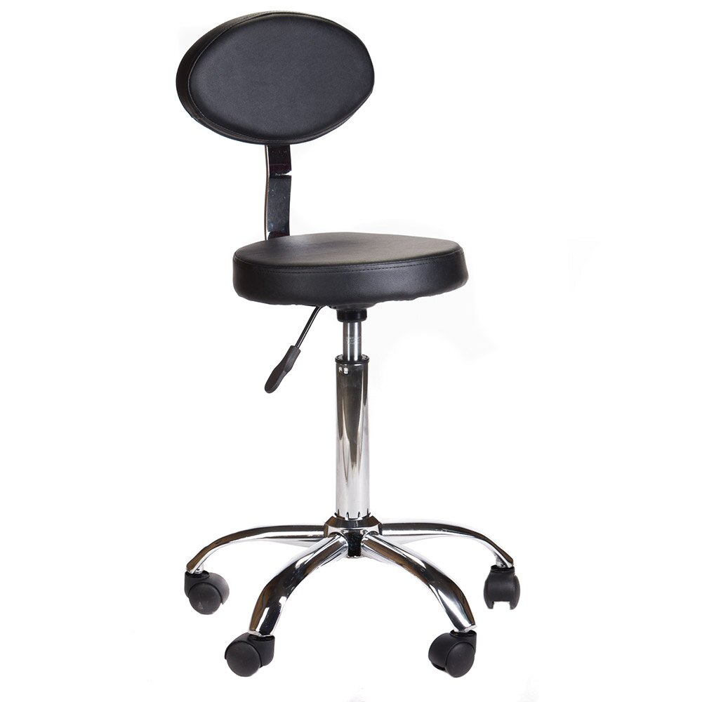 Kosmetologi jakkara COSMETIC BEAUTY STOOL PRACTIC BLACK Kosmetologi jakkara COSMETIC BEAUTY STOOL PRACTIC BLACK