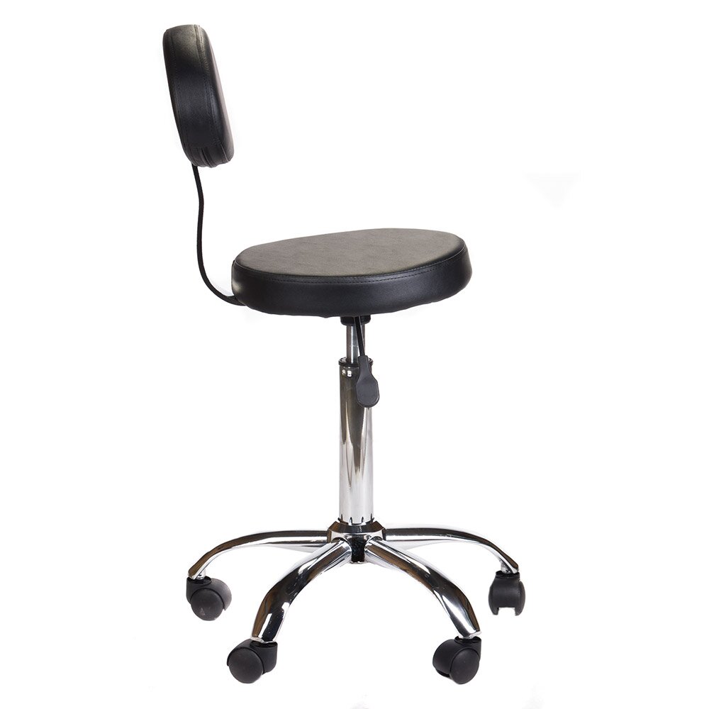 Kosmetologi jakkara COSMETIC BEAUTY STOOL PRACTIC BLACK 1 Kosmetologi jakkara COSMETIC BEAUTY STOOL PRACTIC BLACK 1