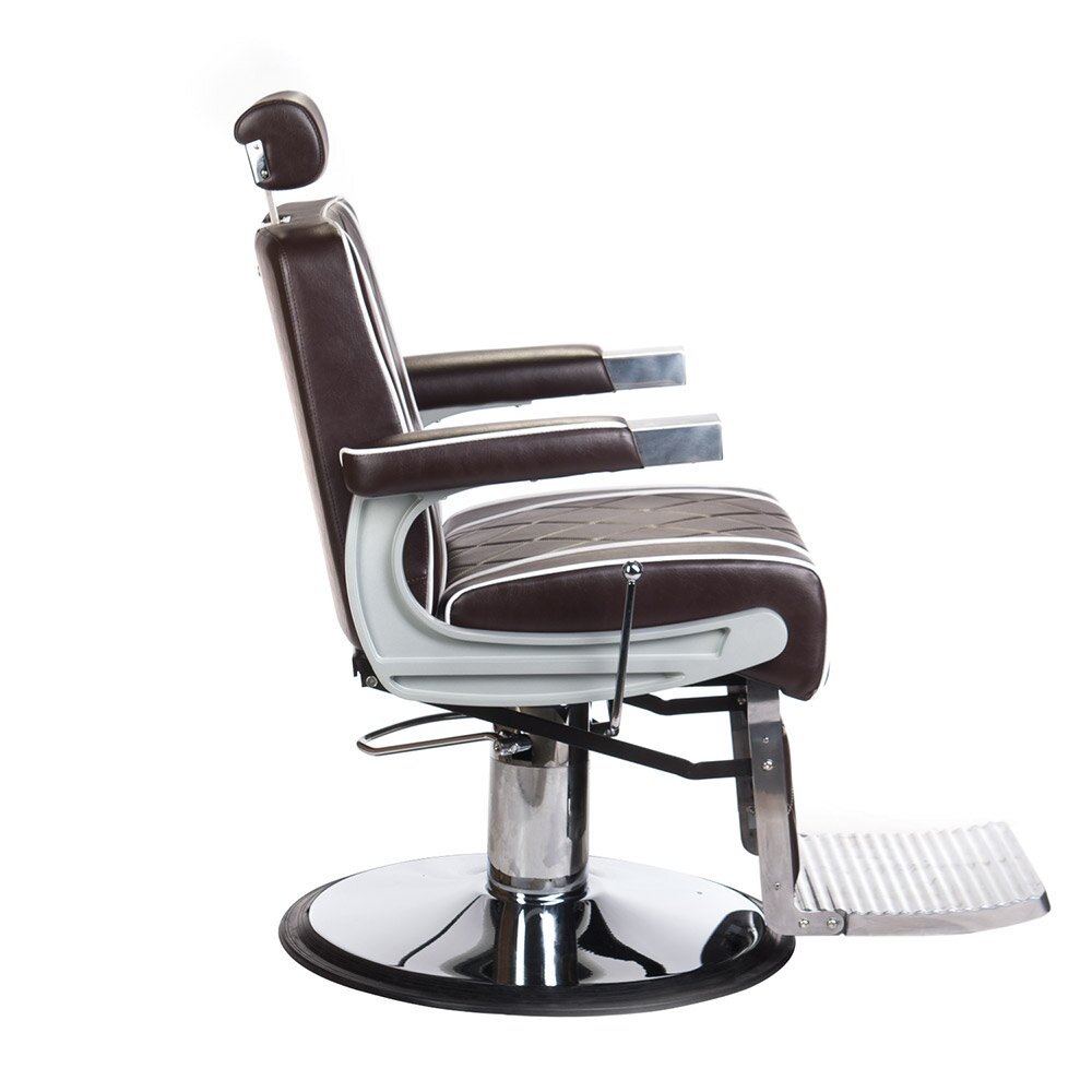 Парикмахерское кресло Odys BH-31825M Barber Chair Dark Brown 1 Парикмахерское кресло Odys BH-31825M Barber Chair Dark Brown 1