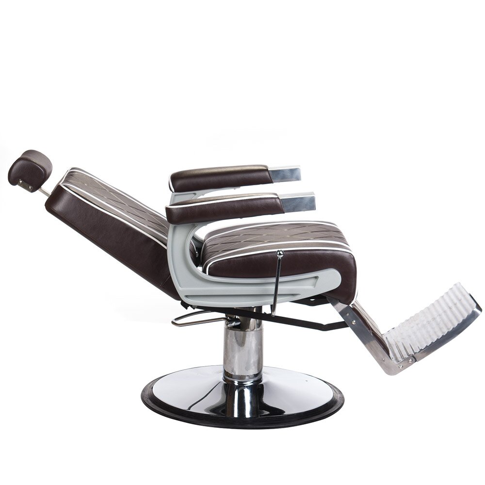 Парикмахерское кресло Odys BH-31825M Barber Chair Dark Brown 2 Парикмахерское кресло Odys BH-31825M Barber Chair Dark Brown 2