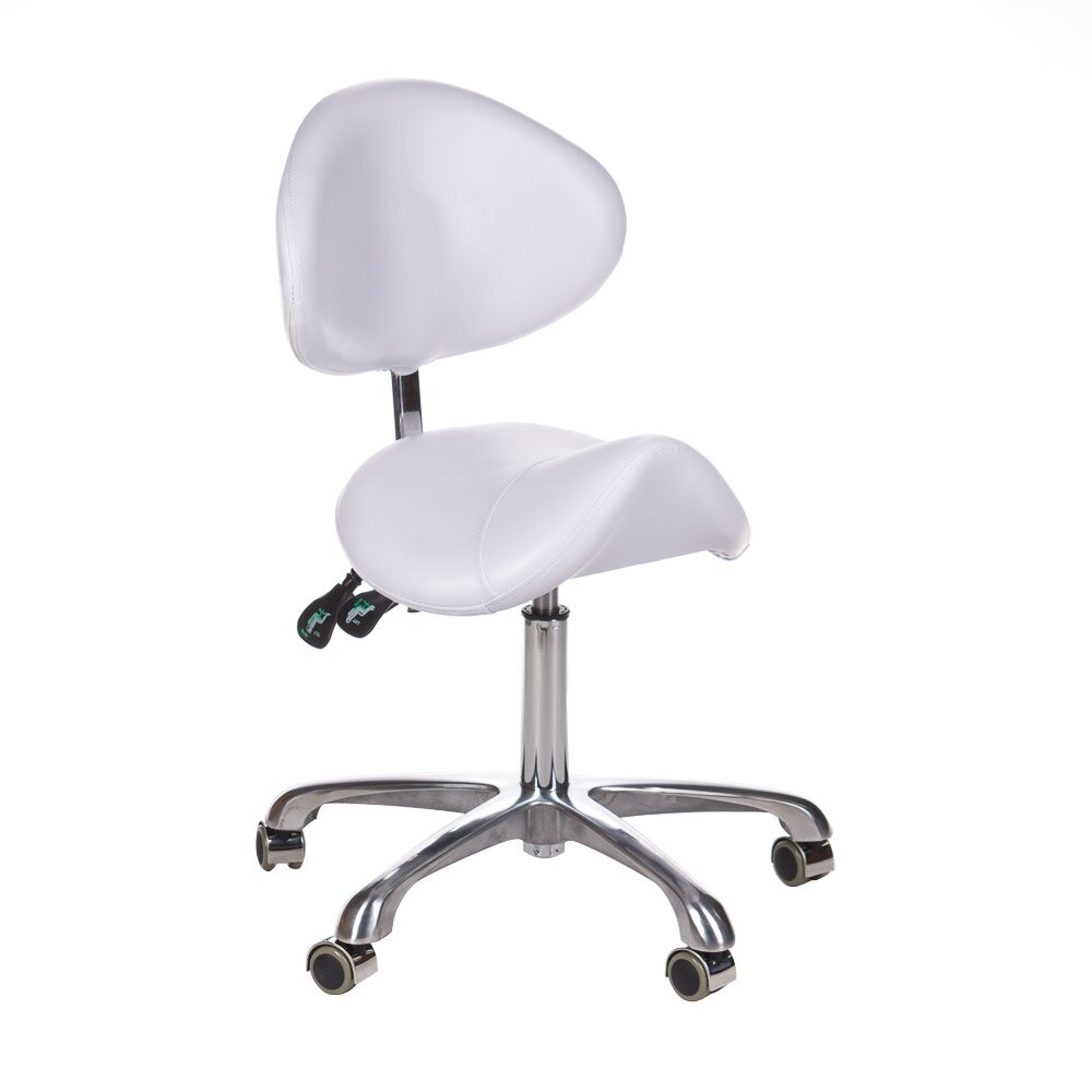 Kosmetologinė meistro kėdutė COSMETIC BEAUTY STOOL WHITE Kosmetologinė meistro kėdutė COSMETIC BEAUTY STOOL WHITE