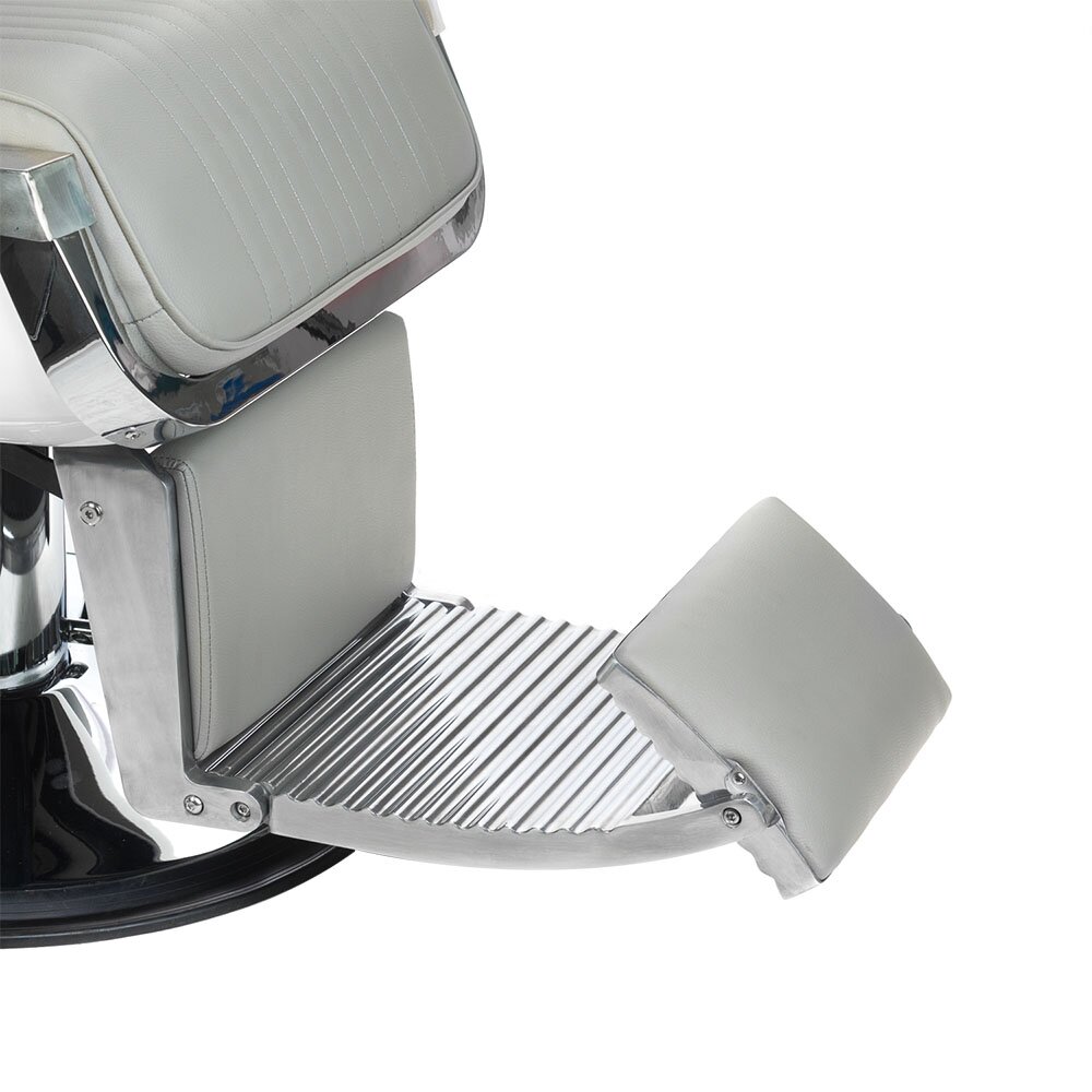 Friseurstuhl Barber Chair Lumber Light Grey 6