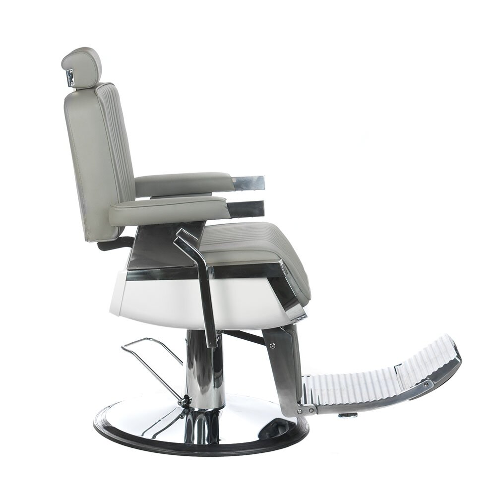 Friseurstuhl Barber Chair Lumber Light Grey 1 Friseurstuhl Barber Chair Lumber Light Grey 1