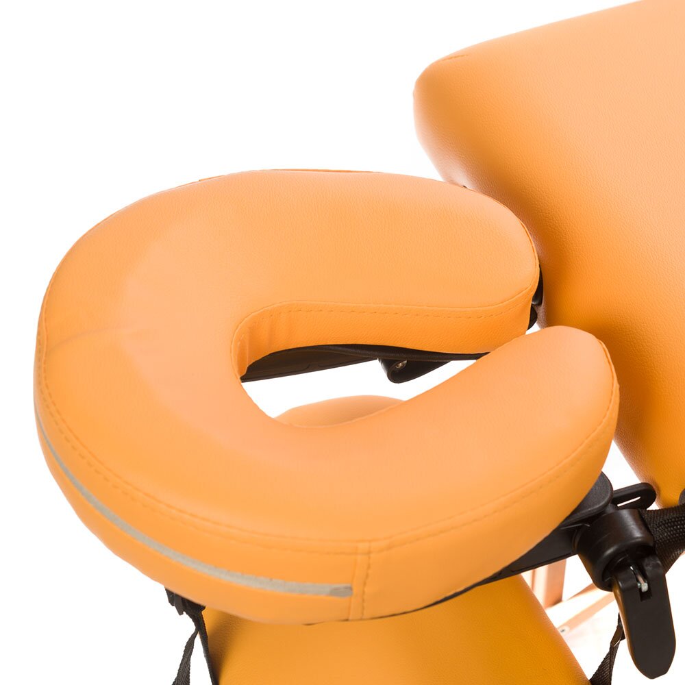 Foldable massage table BEAUTY SYSTEM WOOD 2 ORANGE 4 Foldable massage table BEAUTY SYSTEM WOOD 2 ORANGE 4