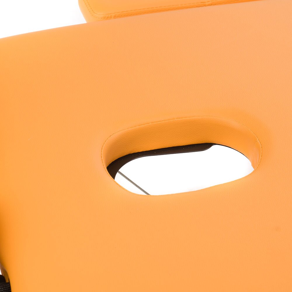 Foldable massage table BEAUTY SYSTEM ALU 2 ORANGE 6