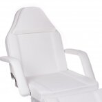 Fotel kosmetyczny z kuwetami BW-262A White