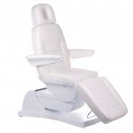 Kosmetoloģijas krēsls BOLOGNA ELECTRIC ARMCHAIR 3 MOTOR WHITE