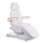 Krzesło kosmetyczne LUX 273B ELECTRIC ARMCHAIR 2 MOTOR WHITE