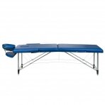 Klappbare Massageliege BEAUTY SYSTEM ALU 2 BLUE