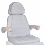 Krzesło kosmetyczne LUX 273B ELECTRIC ARMCHAIR 3 MOTOR LIGHTGREY