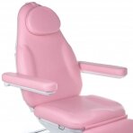 Kosmetoloģijas krēsls MODENA 2 MOTOR ELECTRIC CHAIR PINK