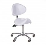 Kosmetikerin hocker COSMETIC BEAUTY STOOL WHITE