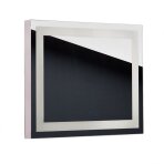 Make-up mirror with LED light NEW YORK 80x65cm