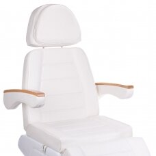 Kosmetoloģijas krēsls LUX 273B ELECTRIC ARMCHAIR 4 MOTOR WHITE