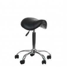 Taboret kosmetyczny COSMETIC BEAUTY STOOL SINGLE BLACK