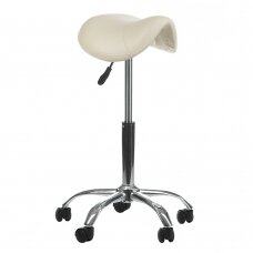 Табурет косметолога COSMETIC BEAUTY STOOL SINGLE CREAM