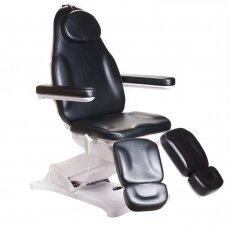 Kosmetoloģijas krēsls MODENA 2 MOTOR ELECTRIC PEDI BLACK